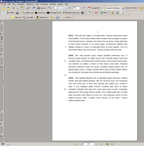 Test Page in Acrobat